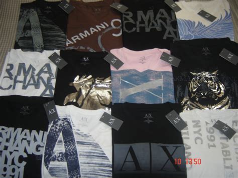 playeras armani exchange mayoreo